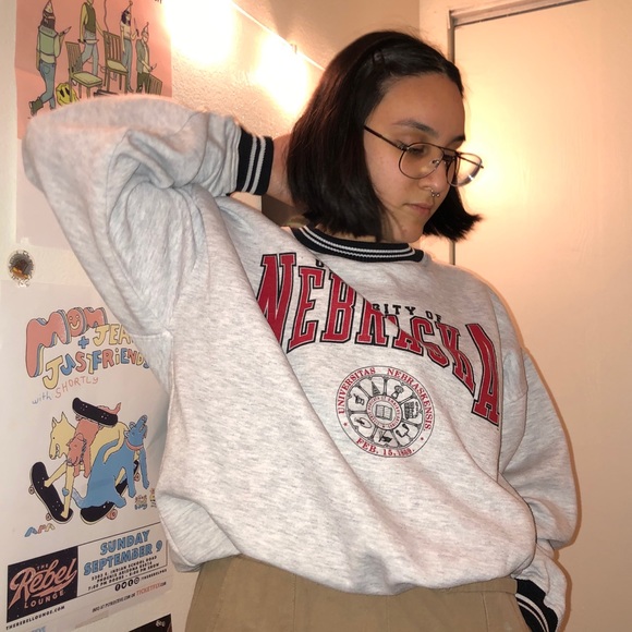 Vintage Other - Vintage 90s University of Nebraska Sweater